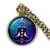 7 Çakra Reiki Şifa Kolyesi | Meditasyon ve Umut İçin Buda Kolye Ucu