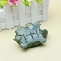 Xiuyan-Jadeschildkrötenstatue: Heilkristall-Reiki-Energiefigur