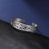 Himmlisches Hexenknoten-Armband | Wicca-Armband aus Edelstahl