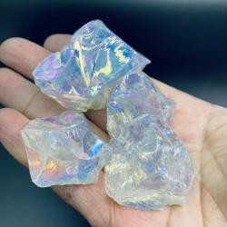 Aura Opalit Kristalleri: Dekorasyon ve Reiki İçin Işıltılı Ham Taşlar