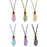 Raw Crystal Pendant Necklace - Healing Energy & Spiritual Vibes