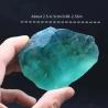 Cristal de fluorite verte brute - Guérison, ancrage et polissage