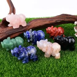 Ornements d'ours en cristal - Guérison Reiki et décoration intérieure