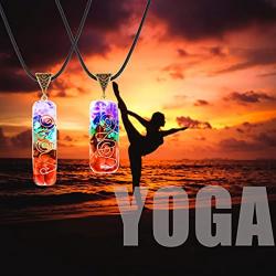 Chakra Balancing Jewelry Set: Reiki Healing Necklaces & Bracelets