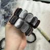Bracelet en obsidienne argentée | Bijou de mode et de soin Reiki