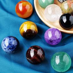 Ametist Kristal Top - Reiki ve Dekorasyon İçin Cilalanmış Ham Kuvars