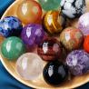 Ametist Kristal Top - Reiki ve Dekorasyon İçin Cilalanmış Ham Kuvars