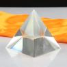Pyramide en cristal de quartz clair : Guérison Reiki et décoration intérieure
