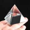 Pyramide en cristal de quartz clair : Guérison Reiki et décoration intérieure