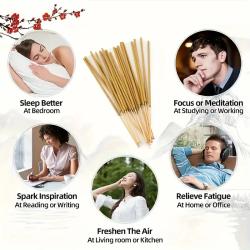 Bâtonnets d'encens d'aromathérapie - 30 à 240 pièces, parfums variés et relaxants