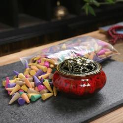 Sandal Ağacı Tütsü Konileri: Meditasyon ve Stres Giderme İçin 60 Adet