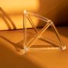 Pyramides chantantes en cristal pour la guérison sonore et la méditation