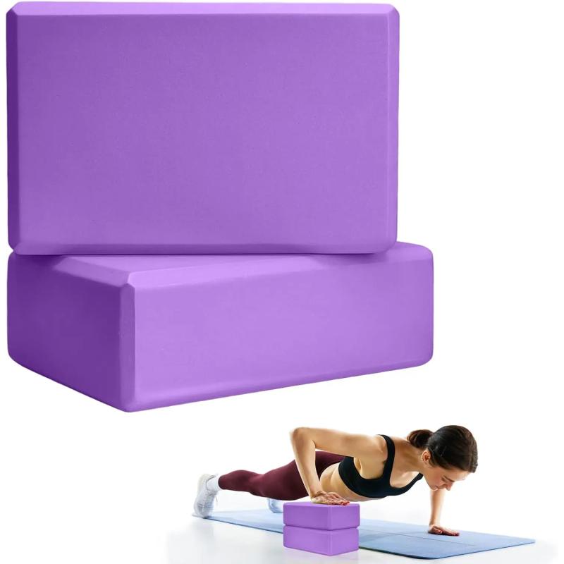 Esnetme, Pilates ve Meditasyon için Yoga Blokları | Hafif Köpük