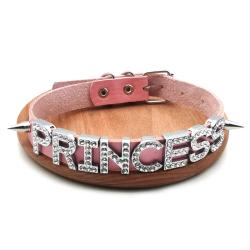 Collier ras du cou à rivets personnalisé sur le thème des chats - Personnalisez votre style