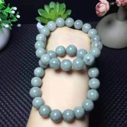 Yeşil Yeşim Taşlı Bileklik ve Kolye Seti - Şans Tılsımı Takı