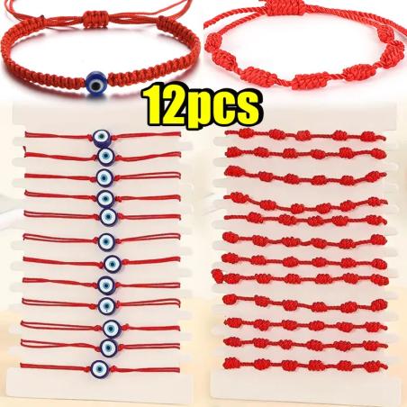 Armbänder zum Schutz vor dem Bösen Blick | Rote Schnüre & Amulette
