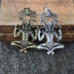 Ciondolo del dio cornuto Cernunnos | Collana con spirito animale mitologico