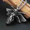 Anhänger mit Schutzengelsflügeln: Vintage-Schmuck aus Edelstahl