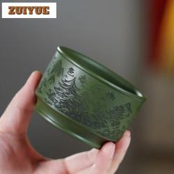 Yixing Zisha Çay Fincanı: Meditasyon için El Yapımı Manzara Desenli Çaydanlık