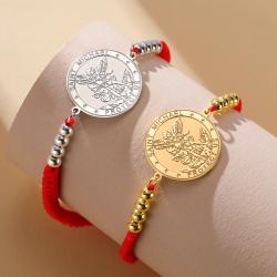 Armband mit Erzengel Michael | Schutz- und Gebetsamulett