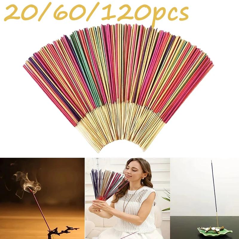 Doğal Tütsü Çubukları: 30-120 Adet, Yoga ve Meditasyon İçin Rahatlatıcı Kokular...
