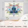 Wandteppich für Yoga & Meditation | Chakra-Mandala-Design