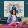 Wandteppich für Yoga & Meditation | Chakra-Mandala-Design