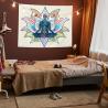 Wandteppich für Yoga & Meditation | Chakra-Mandala-Design