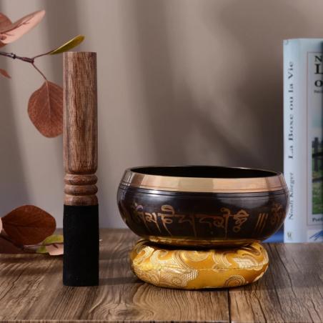 Handgefertigtes Set tibetischer Klangschalen – Entspannung & Meditation