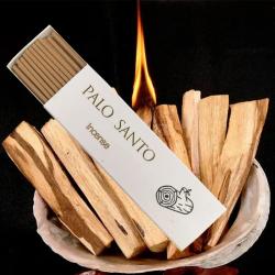 Coffret d'encens Palo Santo et Sauge Blanche - Aromathérapie Naturelle
