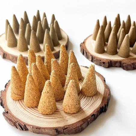 Encens artisanal de Palo Santo et de sauge pour la méditation et la purification de la maison