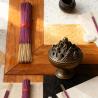 Bâtonnets d'encens à la rose faits main - Parfum romantique et relaxant
