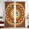 Mandala Yoga Curtains: Spiritual & Artistic Window Decor
