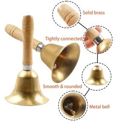 Campanello in ottone super rumoroso: suono solido, durevole e chiaro