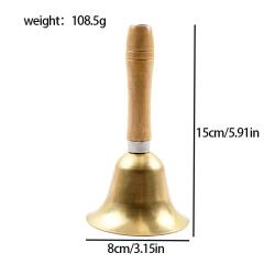 Campanello in ottone super rumoroso: suono solido, durevole e chiaro