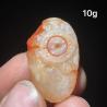 Siyah Sardonyx Akik Boncuk ve Göz Taşı Örneği - Çakra Şifası