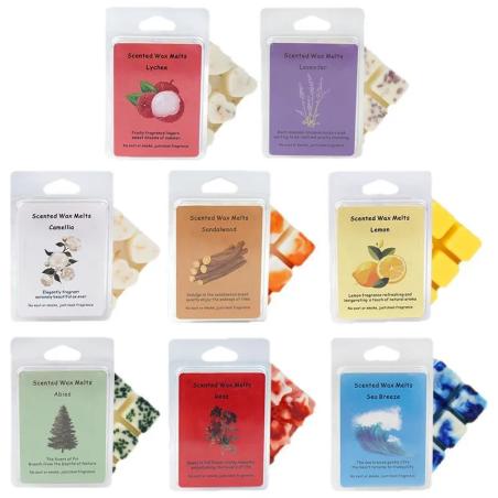 Blocs de cire de santal naturel pour l'aromathérapie et la méditation