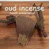 Bastoncini di incenso Oud naturale - 20/50/100/200 pezzi