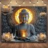 Wandteppich zum Thema Zen-Buddhismus: Schaffen Sie sich eine friedliche Oase zu Hause