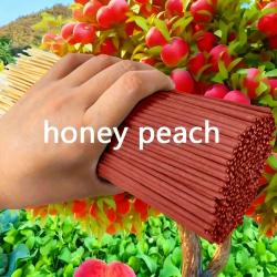Bâtonnet de bambou parfumé à la pêche : purificateur d’air naturel et aide à la relaxation
