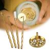 Kit fai da te per la produzione di incenso | Set in ottone da 5 pezzi per meditazione e aromaterapia