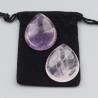Amethyst- und Rosenquarz-Sorgensteine: Heilkristalle für die Meditation