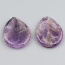 Amethyst- und Rosenquarz-Sorgensteine: Heilkristalle für die Meditation