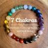 Bracelets de guérison en œil de tigre et améthyste - Ensemble de bracelets énergétiques pour 7 chakras