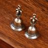 Clochette de moto vintage : Cadeau de protection spirituelle en bronze fabriqué à la main