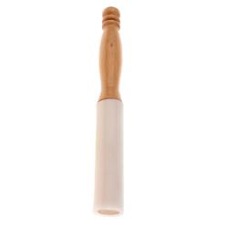 Maillet pour bol chantant en cristal - Manche en caoutchouc et bois
