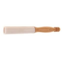 Maillet pour bol chantant en cristal - Manche en caoutchouc et bois