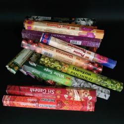 Bâtonnets d'encens indiens : sauge, lavande et palo santo pour la méditation et…