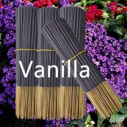 Encens parfumé à la vanille : Purifiez et détendez-vous avec des bâtonnets naturels