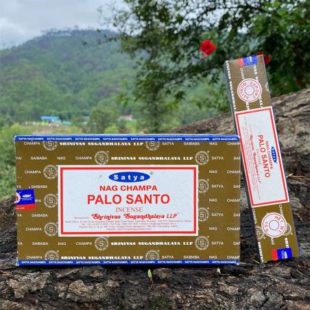 Satya Palo Santo Tütsü - 12 Paket, Otantik Nag Champa Kokusu